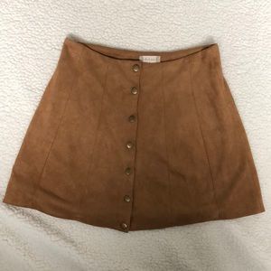 Altar’d State Carmel button down skirt